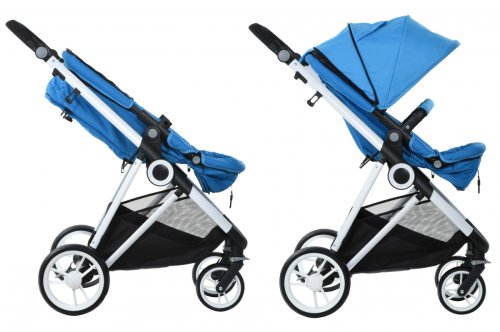 Универсальная коляска 2 в 1 Miqilong Mi baby T900 Blue (T900-U2-BL01)