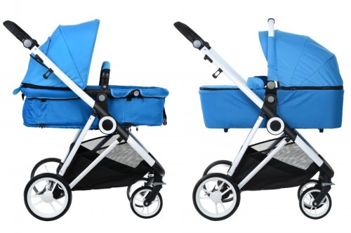 Универсальная коляска 2 в 1 Miqilong Mi baby T900 Blue (T900-U2-BL01)