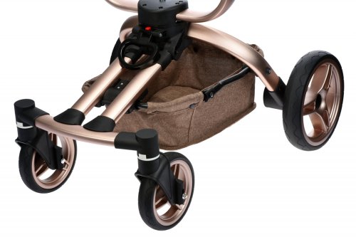 Универсальная коляска 2 в 1 Miqilong V-Baby X159 Beige (X159-02)