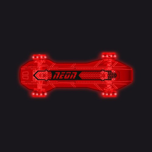 Скейтборд Neon Cruzer Красный (N100791)
