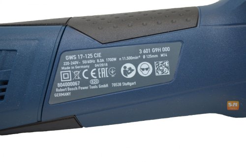 Болгарка Bosch GWS 17-125 CIE