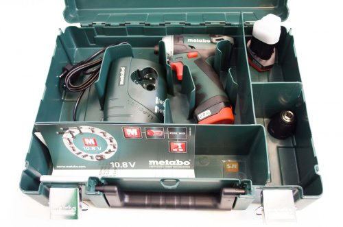 Шуруповерт аккумуляторный Metabo PowerMaxx BS Basic (600080500)