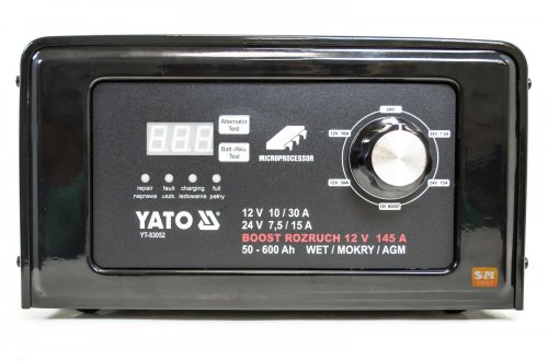 Пуско-зарядний пристрій YATO YT-83052