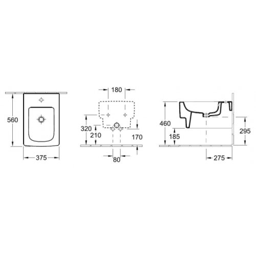Биде Villeroy&Boch Memento 54280001