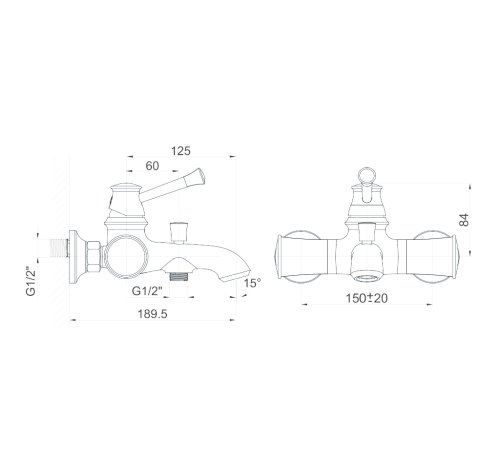 Смеситель Imprese Podzima Zrala ZMK02170804