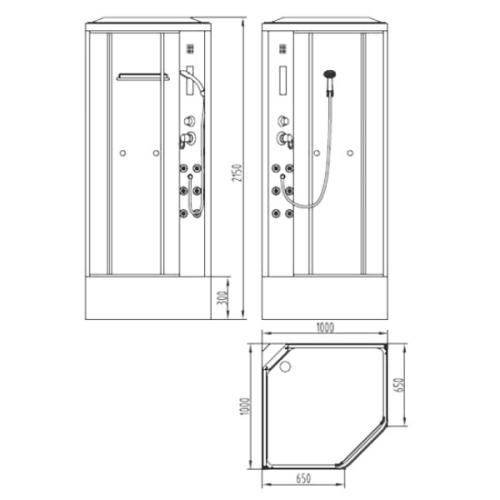 Гидробокс Volle Lanvin 11-88-112