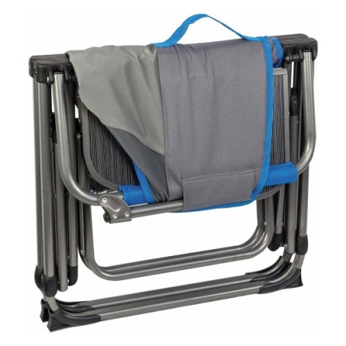 Стул Highlander Compact Directors With Side Table Grey