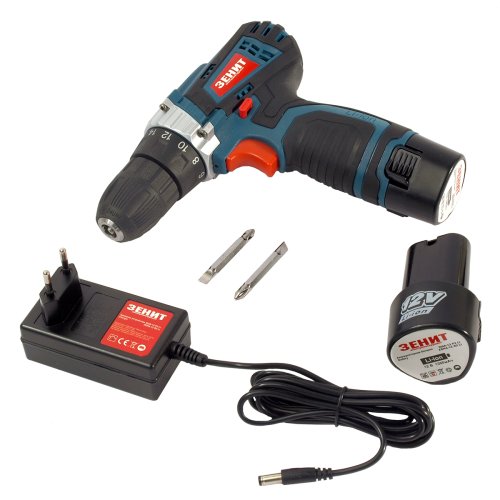 Шуруповерт Зенит ЗША-12 Р2 Li