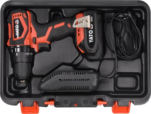 Дрель шуруповерт аккумуляторная YATO YT-82794