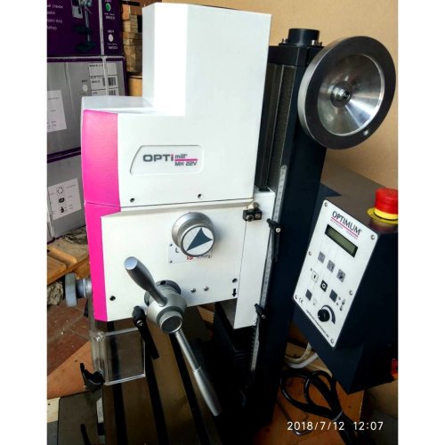 Фрезерный станок по металлу Optimum Maschinen OPTImill MH 22V (230)