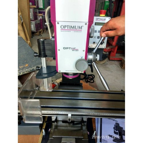 Фрезерный станок по металлу Optimum Maschinen OPTImill MH 22V (230)