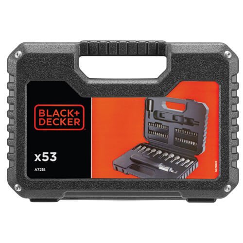 Набор бит Black&Decker A7218 (53 предмета)