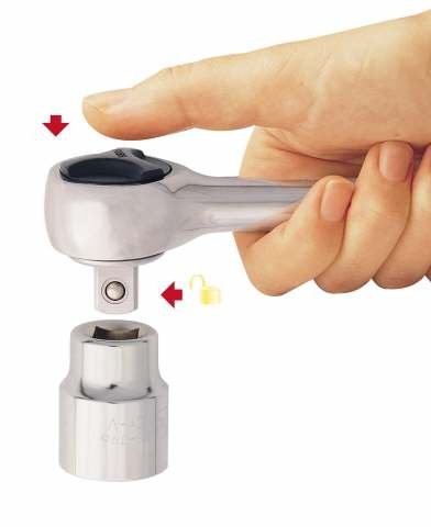 Рукоятка з храповим механізмом Stanley 4-86-395 1/4 "