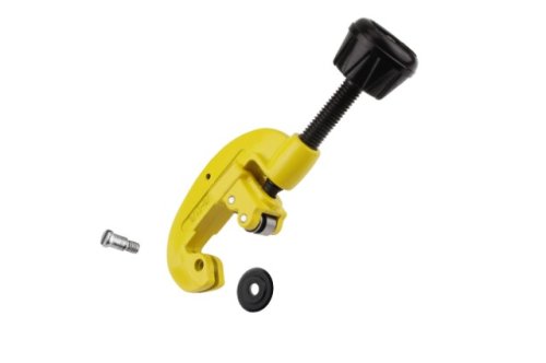 Резак для резки труб регулируемый Stanley 0-70-448 + запасное колесико + съемник заусенцев