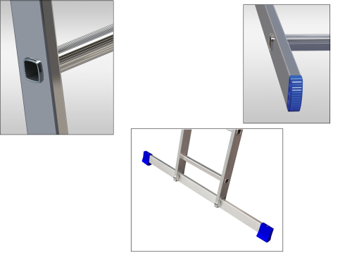 Лестница приставная ELKOP VHR Hobby 1x12