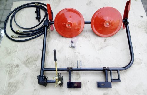 Косилка роторная Vulkan с гидравликой для минитрактора