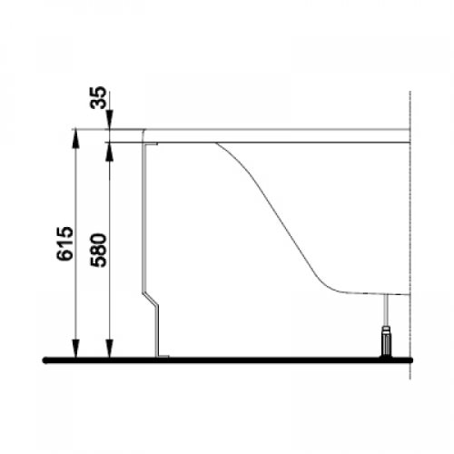 Панель для ванны Kolo Spring 160 см PWA3060000