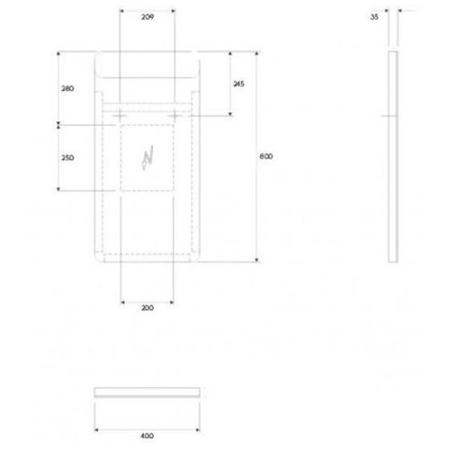 Зеркало Kolo Traffic 88421000