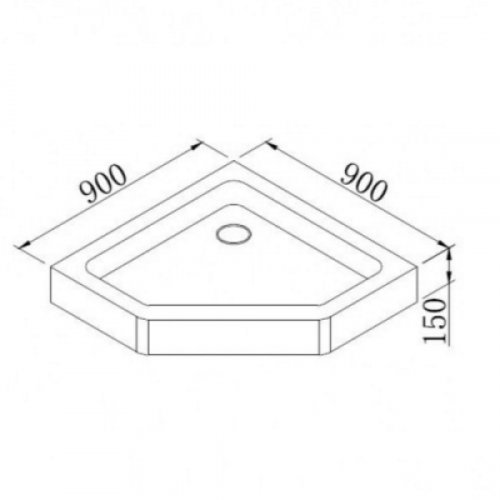 Поддон Eger Stefani 599-535/2