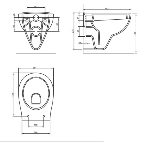 Набор инсталляция Master 4в1 с унитазом Volle Maro 13-52-321+141919