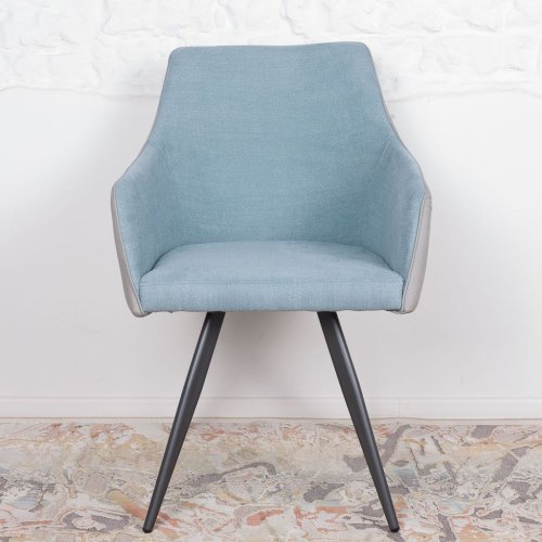 Кресло Nicolas Maya Серо-голубой MD000344