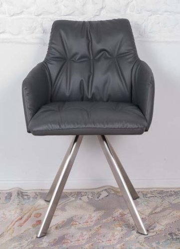 Кресло поворотное Nicolas Leon Темно-серый MD000320