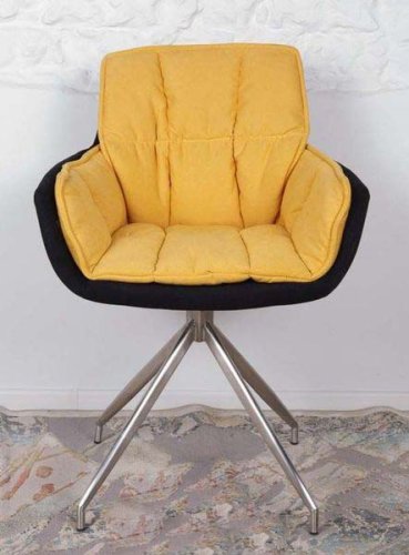 Кресло поворотное Nicolas Palma Черно-желтый MD000323