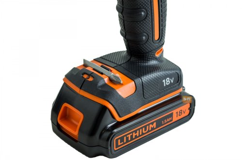 Шуруповерт аккумуляторный BLACK&DECKER BDCHD18KB