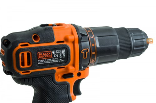 Шуруповерт аккумуляторный BLACK&DECKER BDCHD18KB