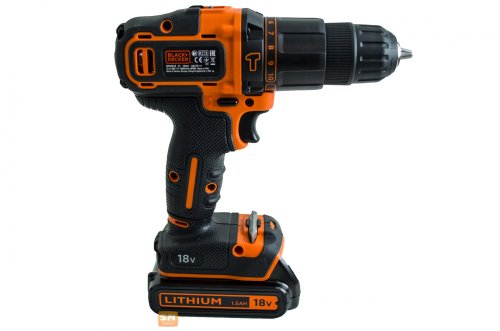 Шуруповерт аккумуляторный BLACK&DECKER BDCHD18KB