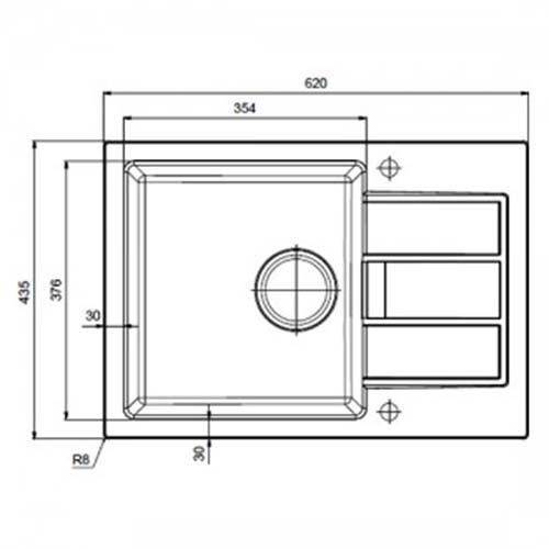 Мойка Franke SID 611-62 Slim Белый 114.0497.939