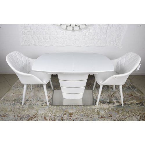 Стол обеденный Nicolas Atlanta Белый MD000303