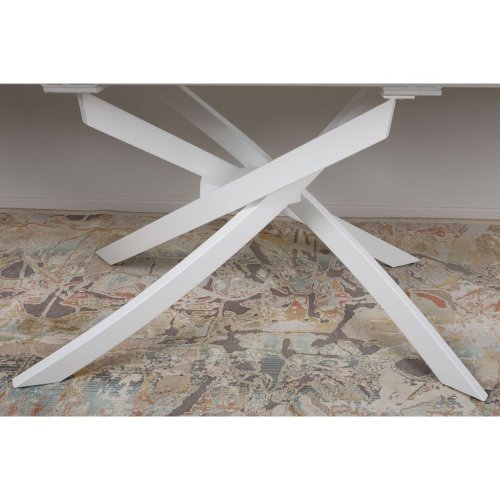 Стіл обідній Nicolas Lincoln Білий MD000338