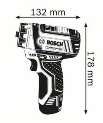 Дрель шуруповерт аккумуляторная Bosch GSR 12V-15 FC (06019F6001)