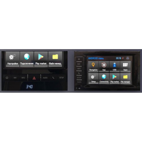 Мультимедийный видео интерфейс NAVITOUCH NT3355 для TOYOTA LC200 Android 6.0.1