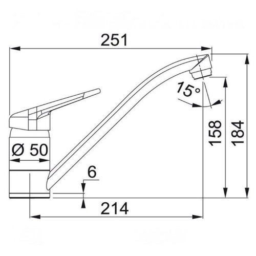 Смеситель для кухни Franke Novara Plus Белый (115.0470.658)