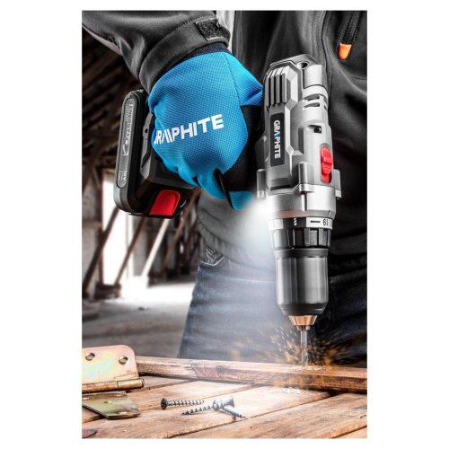 Шуруповерт аккумуляторный Graphite 58G006