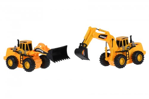 Набір машинок Same Toy Truck Series Кар'єрна техніка (R1804Ut)