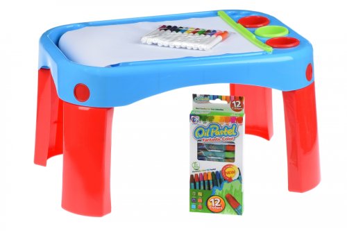 Обучающий стол Same Toy My Fun Creative Table с аксессуарами (8810Ut)