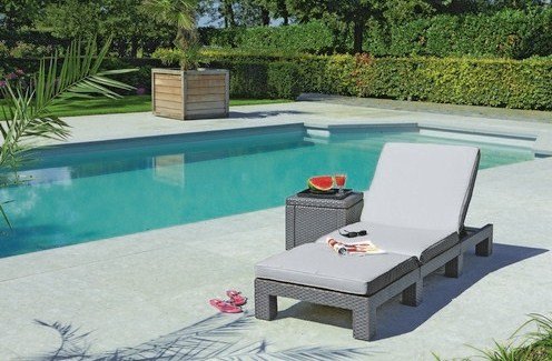 Шезлонг Allibert Daytona Бежевый