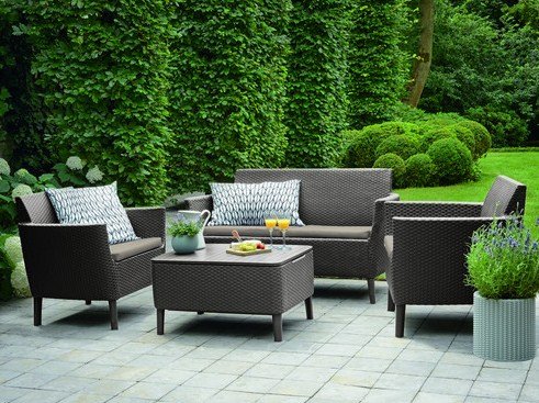 Набор мебели Allibert Salemo Set Бежевый