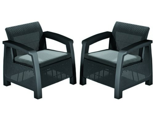 Кресло Keter Bahamas Duo Серый