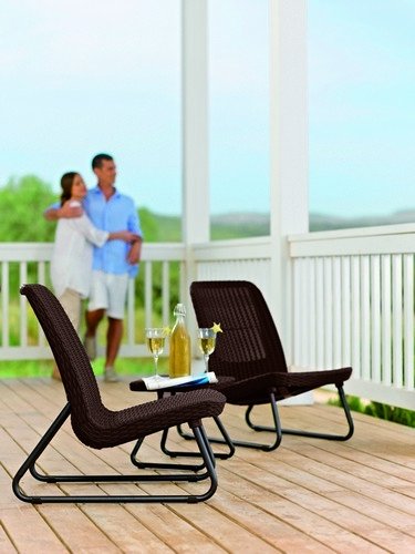 Набор мебели Keter Rio Patio Set Коричневый