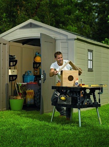 Сарай пластиковый Keter Factor 8x6 Коричнево-серый