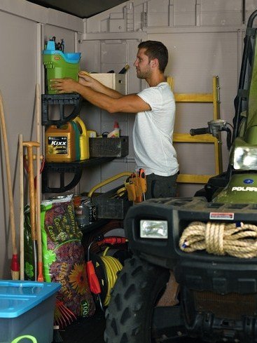 Сарай пластиковый Keter Factor 8x6 Коричнево-серый