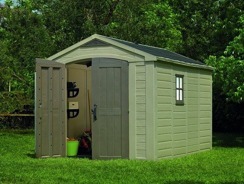 Сарай пластиковый Keter Factor 8x6 Коричнево-серый