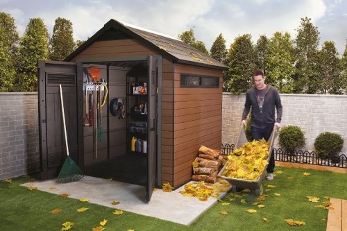 Сарай пластиковый Keter Fusion 757 Коричневый