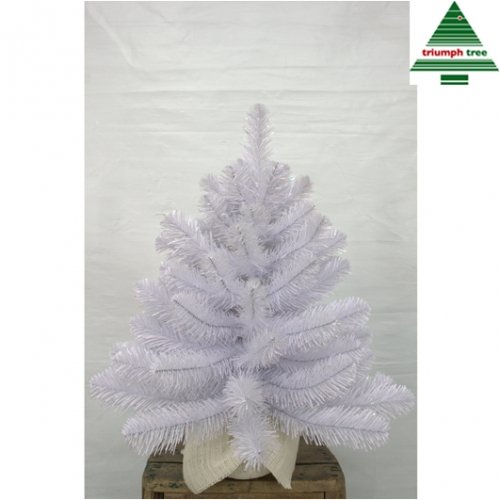 Искусственная сосна TriumphTree Icelandic Iridescent С блеском Белый 0.9м