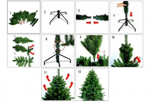 Искусственная сосна TriumphTree Pittsburgh С инеем и шишками Зеленый 2.15м