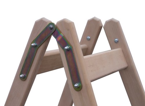 Деревянная стремянка-ходуля Virastar Hardwork 2х7 ступеней